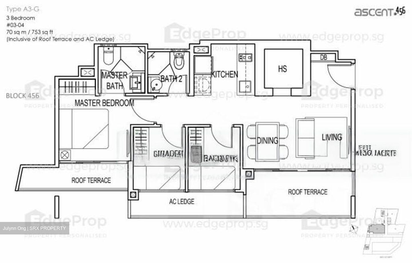 Ascent @ 456 (D12), Apartment #630298031